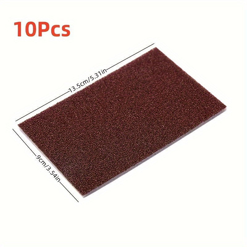 5/10pcs Multi-Functional Emery Magic Sponges - Durable Nano Scouring Pads for Efficient Dishwashing and Household Cleaning - Kit