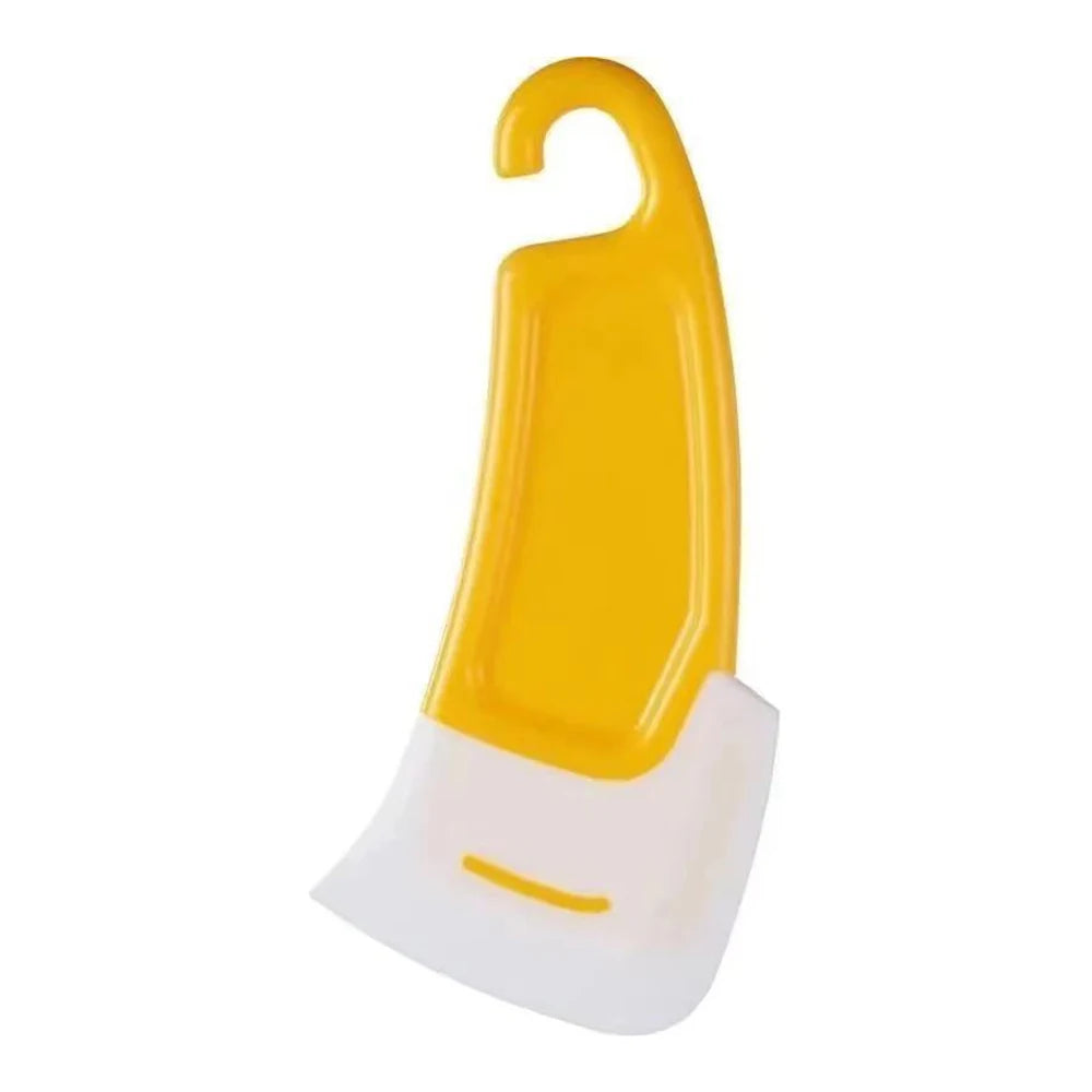 1PC/2PCS Kitchen Cleaning Soft Scraper To Remove Grease And Grease From The Bottom Of The Pan Soft Head Cleaner Silicone