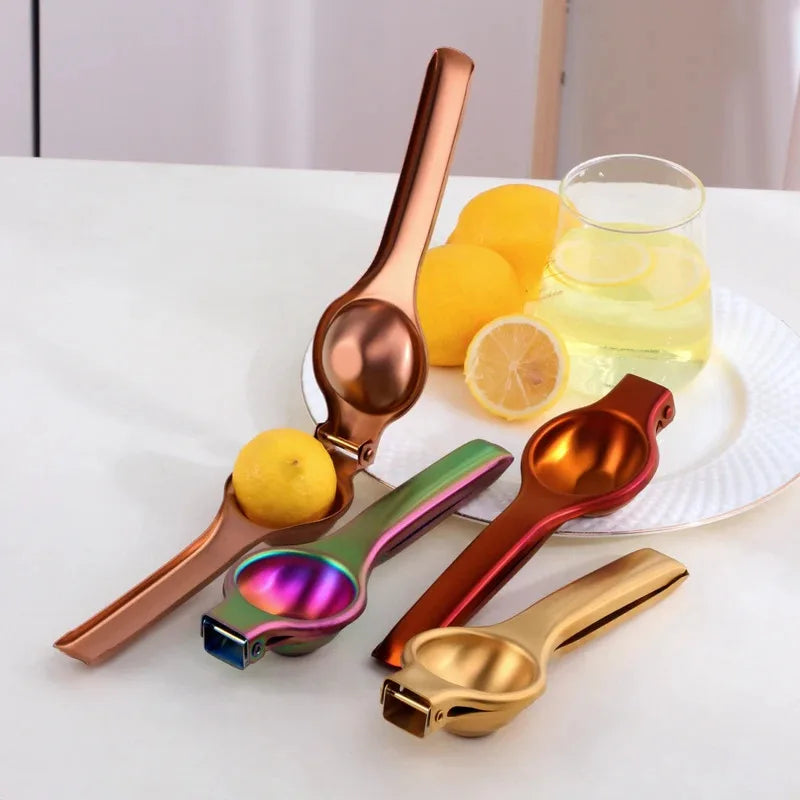 1PC Stainless Steel Manual Juicer Household Lemon Clip Creative Orange Juicer Squeezer Fruit Hand Pressing Kitchen Accessories