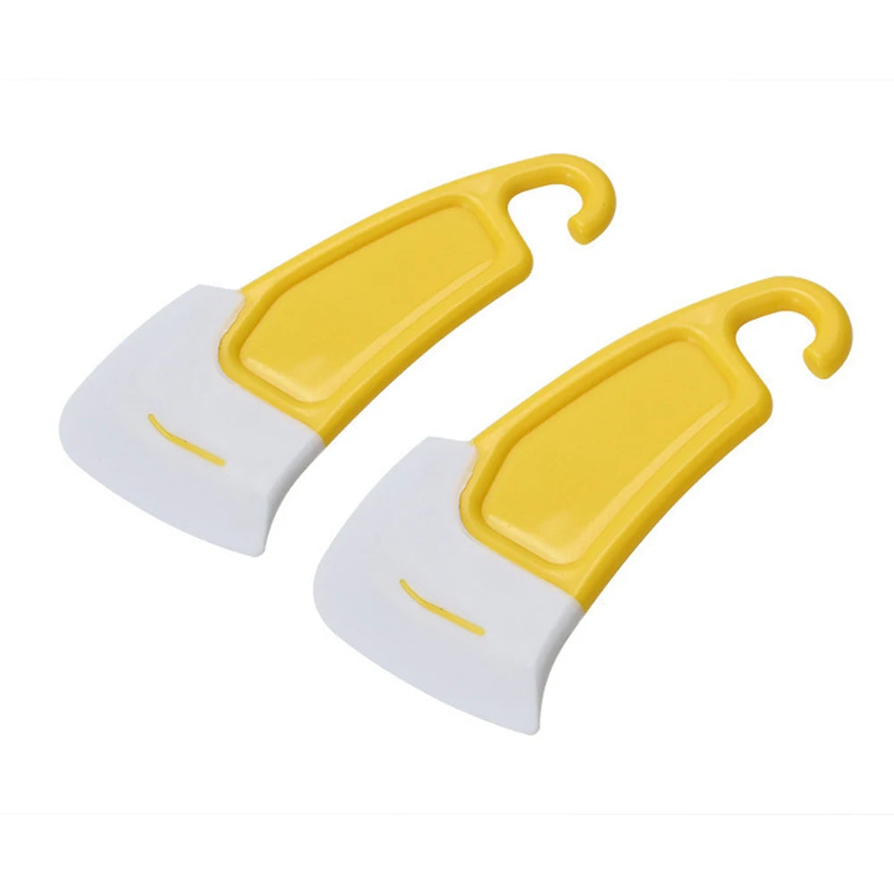 1PC/2PCS Kitchen Cleaning Soft Scraper To Remove Grease And Grease From The Bottom Of The Pan Soft Head Cleaner Silicone
