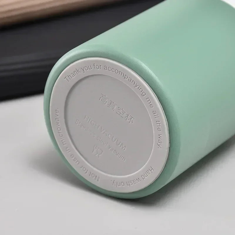 500ML Stainless Steel Vacuum Flask Gift Set Business Style Thermos Bottle Outdoor Travel Insulation Cup Couple Office Drinkware