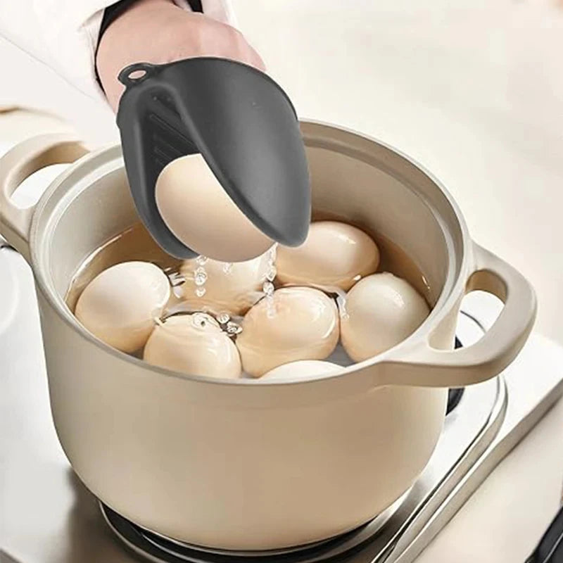 2pcs Oven Mitts Silicone Heat Resistant Pinch Mitts Anti Scalding Non Slip Gloves Clips Pot Holder Cooking Baking Oven Mitts