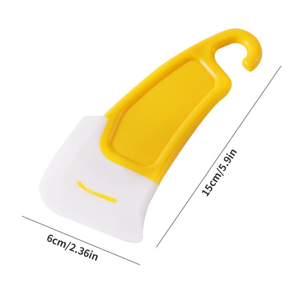 1PC/2PCS Kitchen Cleaning Soft Scraper To Remove Grease And Grease From The Bottom Of The Pan Soft Head Cleaner Silicone