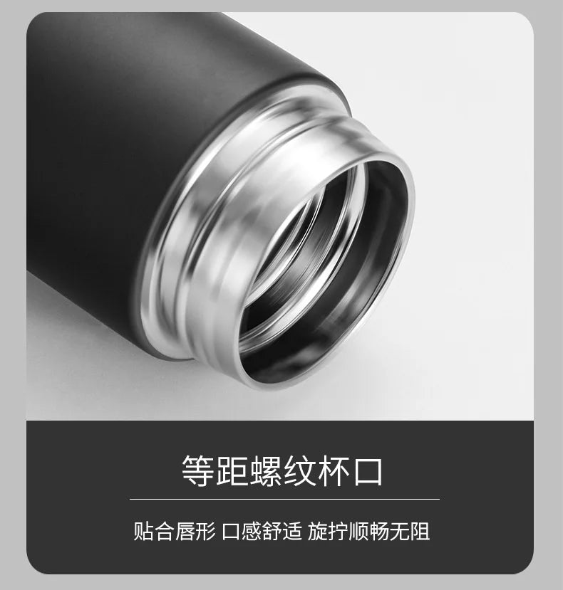 2024 New Temperature Display Thermos Keeps Cold And Heat Thermal Bottle Stainless Steel Thermos For Baby Children Kids Terms