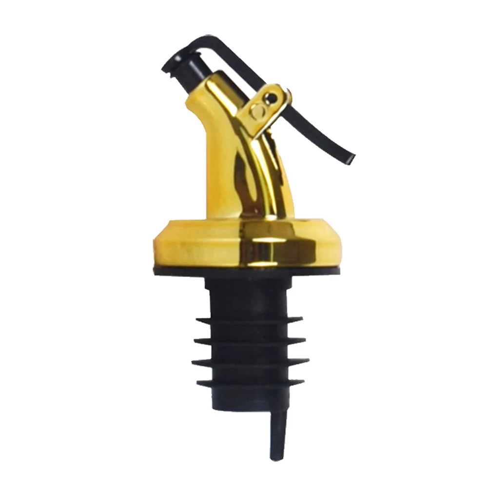 1-10PCS Kitchen Oiler Olive Oil Dispenser Pourer Whisky Liquor Oil Wine Bottle Pourer Cap Spout Stopper Mouth Dispenser