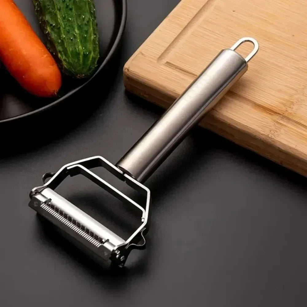 Best Selling Stainless Steel Multifunctional Peeler for Home Vegetable Watermelon Potato Peeler Shredder Top Rated Kitchen Tool
