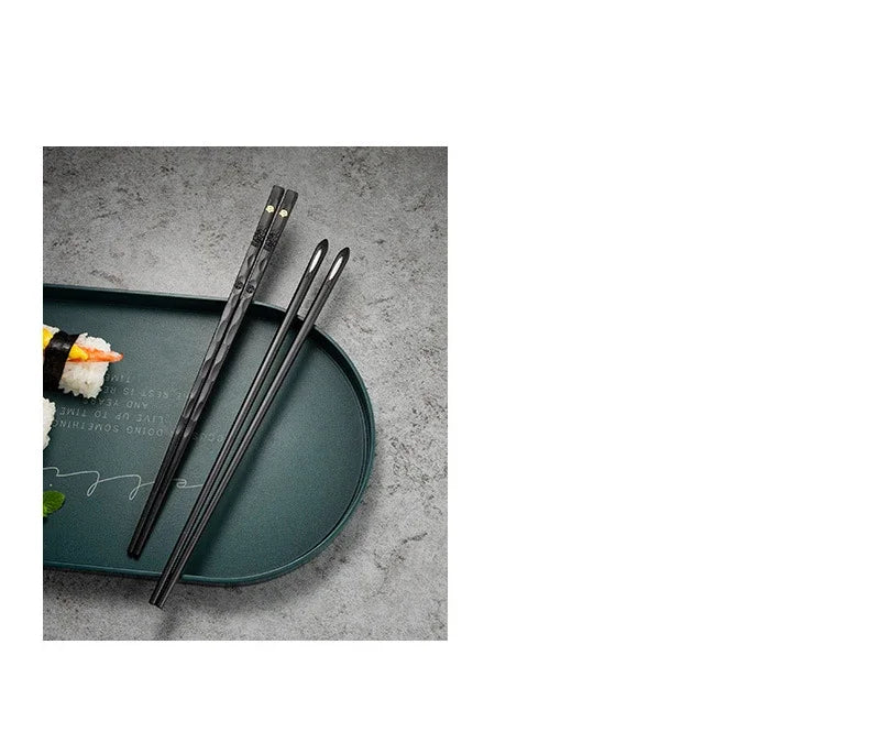 5Pairs High Quality Japanese Non-Slip Chopsticks Korean Home Hotel Restaurant Portable Healthy Food Stick For Sushi Chopsticks