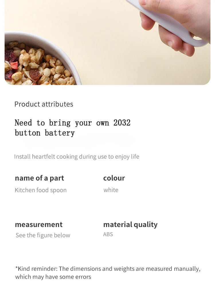 500g Electronic Kitchen Scale Coffee Scoop Digital Measurement With LCD Display Dog Food Milk Powder Tea Weighing Baking Tools