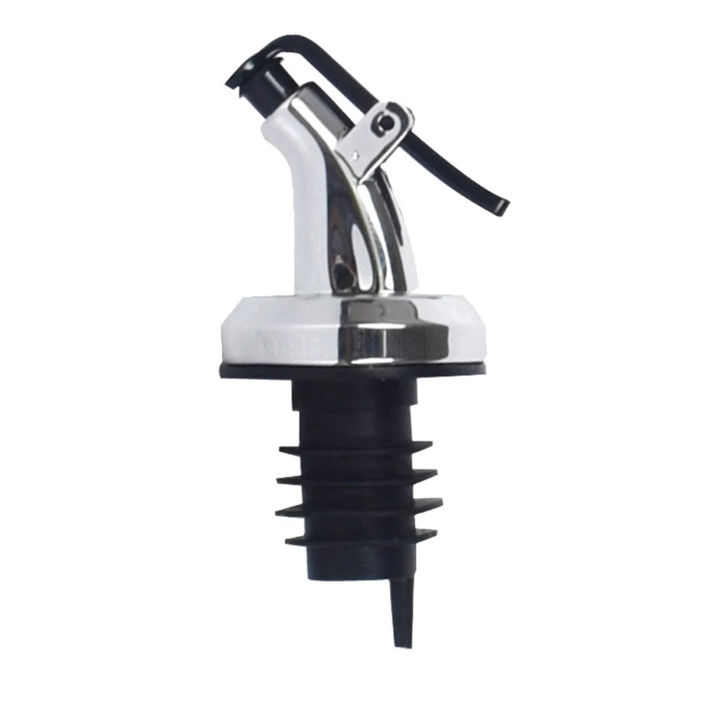 1-10PCS Kitchen Oiler Olive Oil Dispenser Pourer Whisky Liquor Oil Wine Bottle Pourer Cap Spout Stopper Mouth Dispenser