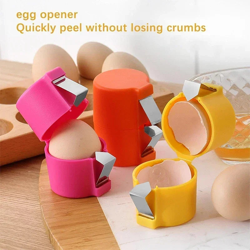 1/3PCS New Egg Shell Opener,Press Egg Shell Separator,Portable Egg Opener,Kitchen Handheld Egg Shell,Crusher Household
