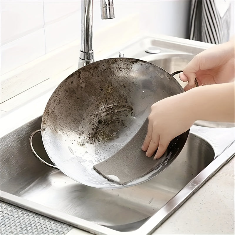 5/10pcs Multi-Functional Emery Magic Sponges - Durable Nano Scouring Pads for Efficient Dishwashing and Household Cleaning - Kit