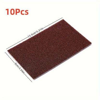 5/10pcs Multi-Functional Emery Magic Sponges - Durable Nano Scouring Pads for Efficient Dishwashing and Household Cleaning - Kit