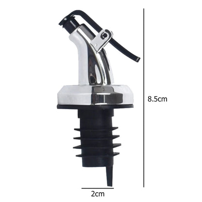 1-10PCS Kitchen Oiler Olive Oil Dispenser Pourer Whisky Liquor Oil Wine Bottle Pourer Cap Spout Stopper Mouth Dispenser
