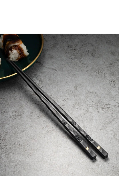 5Pairs High Quality Japanese Non-Slip Chopsticks Korean Home Hotel Restaurant Portable Healthy Food Stick For Sushi Chopsticks