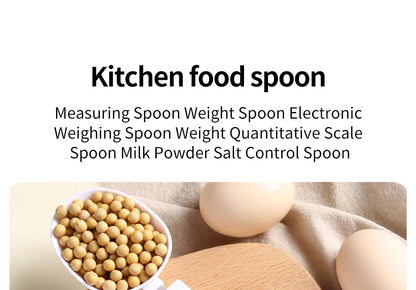 500g Electronic Kitchen Scale Coffee Scoop Digital Measurement With LCD Display Dog Food Milk Powder Tea Weighing Baking Tools