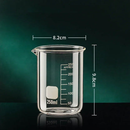 50-1000ml High Borosilicate Glass Measuring Cup Kitchen Tool Baking Measuring Cups Clear Scale Cup Laboratory Transparent Beaker