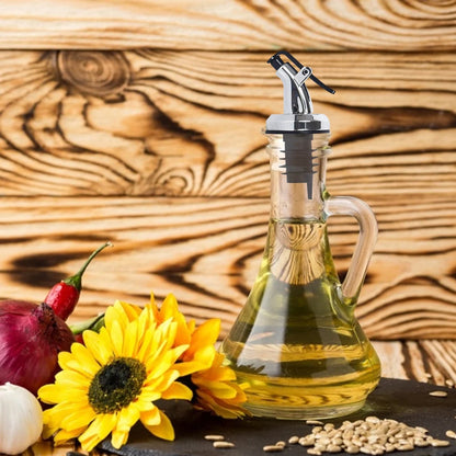 1-10PCS Kitchen Oiler Olive Oil Dispenser Pourer Whisky Liquor Oil Wine Bottle Pourer Cap Spout Stopper Mouth Dispenser