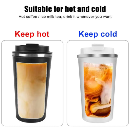 380/510ML Leakproof Travel Thermo Cup for Tea Water Coffee Cup Double-layer Insulation Cold And Hot Thermo Cafe Thermos Mug