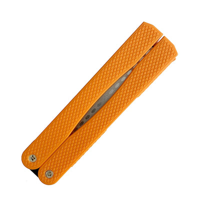 Double Sided Folded PocketSharpener Diamond Knife Coarse Diamond Sharpening Stone 400 Grit Foldable Knife Sharpener Gritstone
