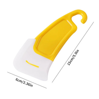 1PC/2PCS Kitchen Cleaning Soft Scraper To Remove Grease And Grease From The Bottom Of The Pan Soft Head Cleaner Silicone