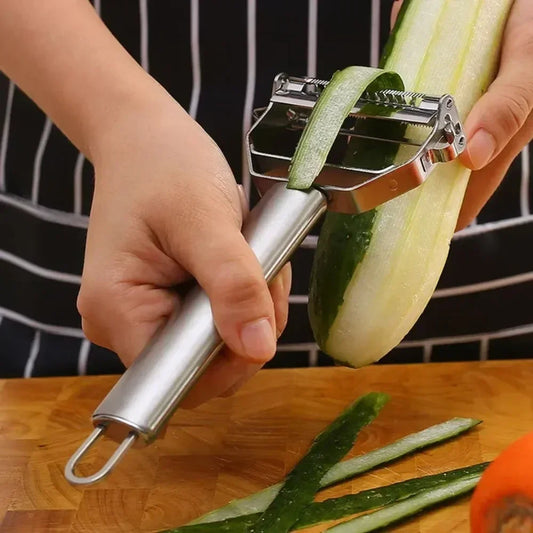 Best Selling Stainless Steel Multifunctional Peeler for Home  Vegetable Watermelon Potato Peeler Shredder Top Rated Kitchen Tool