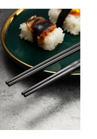 5Pairs High Quality Japanese Non-Slip Chopsticks Korean Home Hotel Restaurant Portable Healthy Food Stick For Sushi Chopsticks