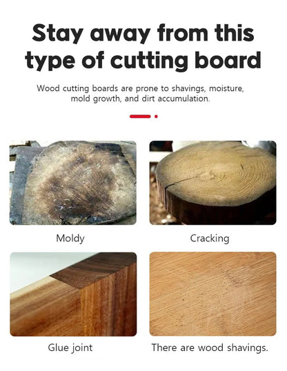 316 Stainless Steel Panel and Chopping Board Kitchen Household Thickened Double Sided Cutting Board Block Kneading Dough Board