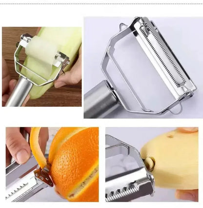Best Selling Stainless Steel Multifunctional Peeler for Home  Vegetable Watermelon Potato Peeler Shredder Top Rated Kitchen Tool