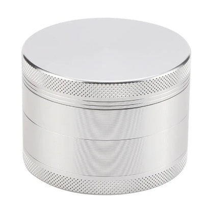 1.6in Zinc Alloy Herb Mill Grinder 4-Layer Manual Tobacco Spice Mortar Cigarette Herbal Grinder Smoking Accessories Kitchen Tool