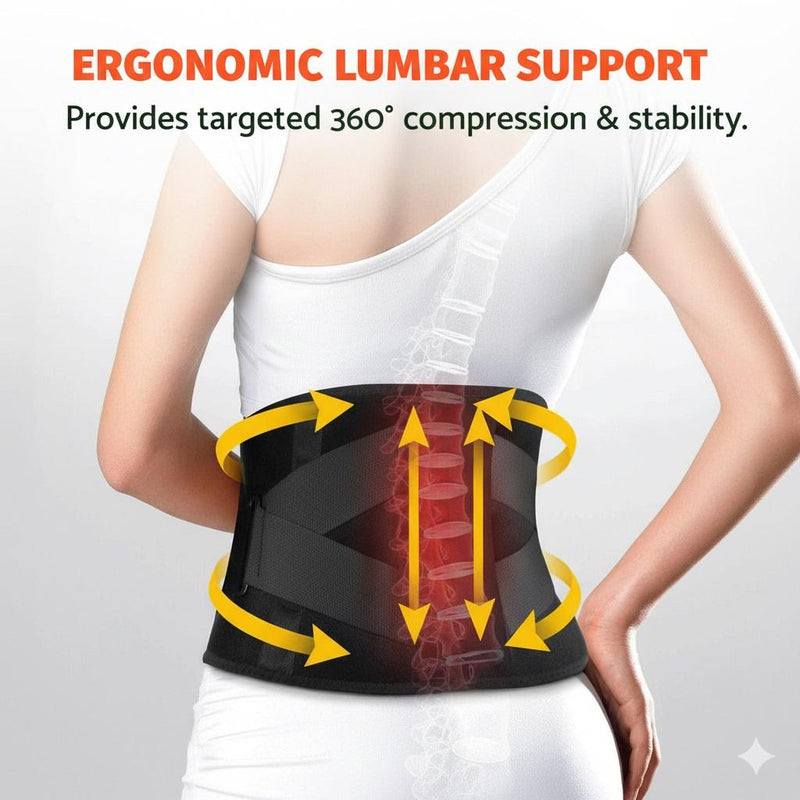 Portable Heating Pad - Cordless Rechargeable Heating Pad with Massager